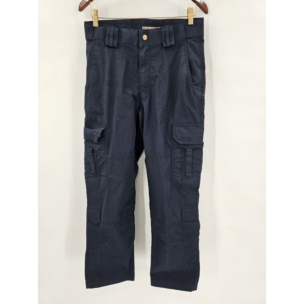 511 Tactical Men Pants 30x30‎ Blue Cargo Ripstop Utility Stryke Operator Pockets